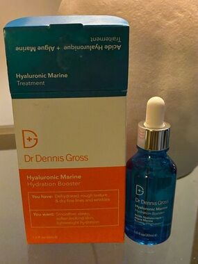 Dr Dennis Gross Hyaluronic Marine Hydration Booster Serum 1oz NEW